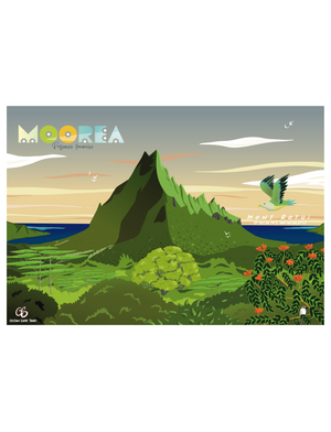 Moorea, le mont Rotui